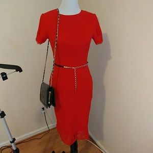 Elegant Red Dress by H&M