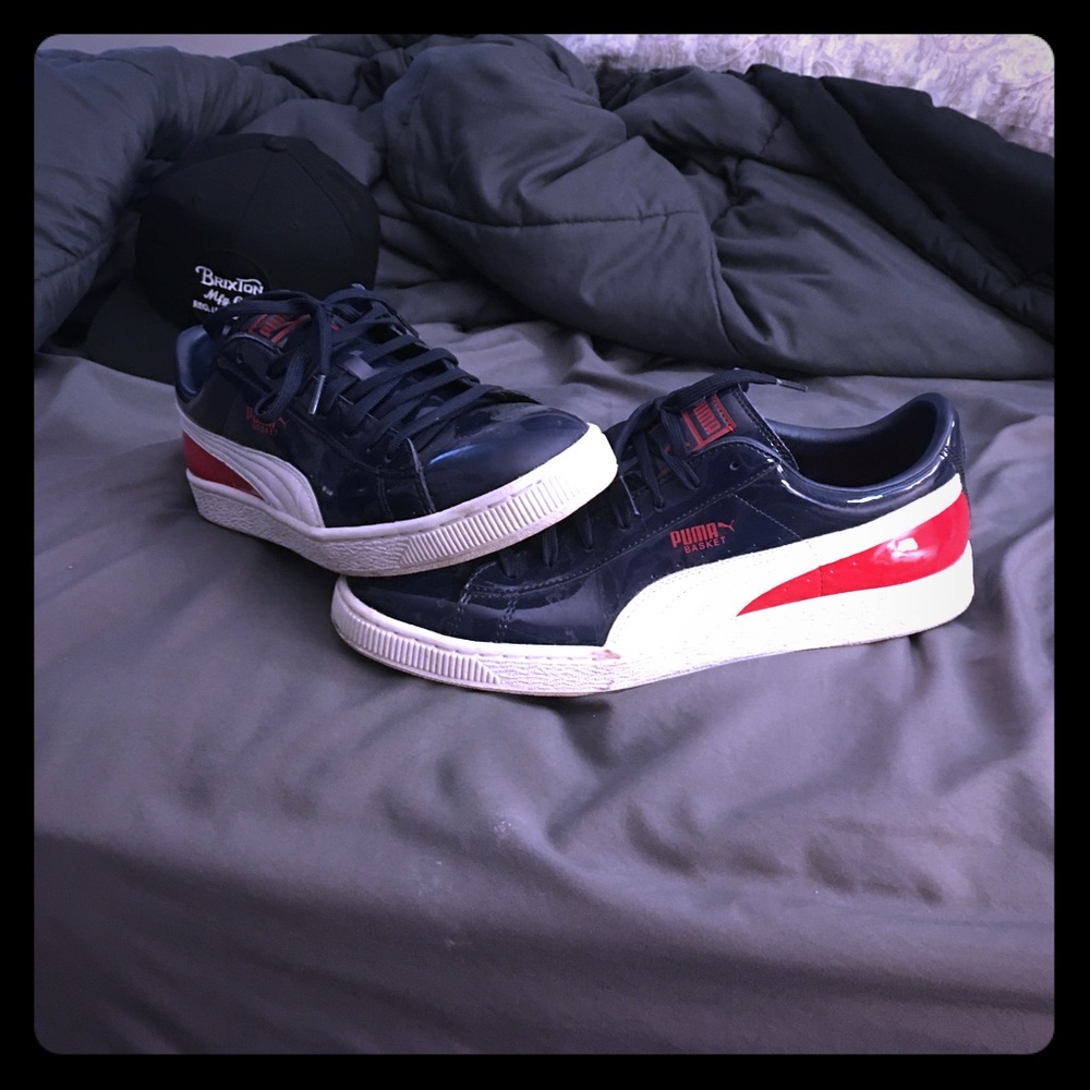 Puma patent leather