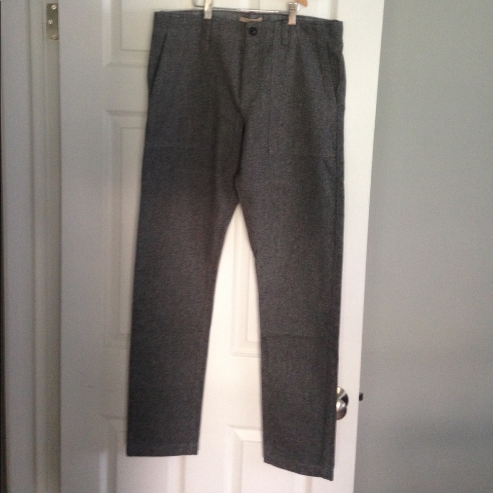 Mens Banana Republic charcoal dress pants