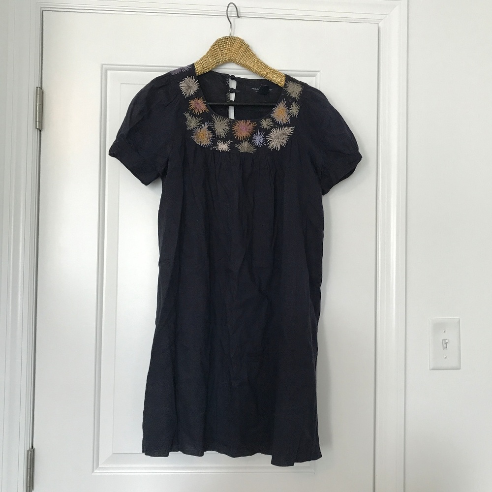Navy French Connection Mini Dress