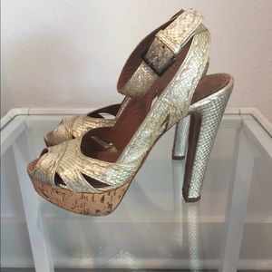 Alaia Platform Sandals