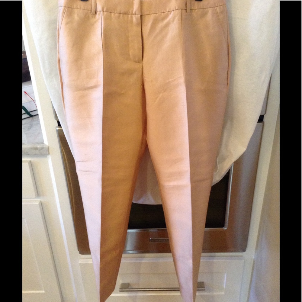 Gold J. Crew pants
