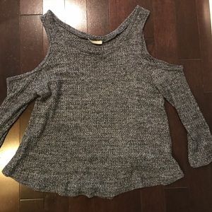 Cold Shoulder Sweater