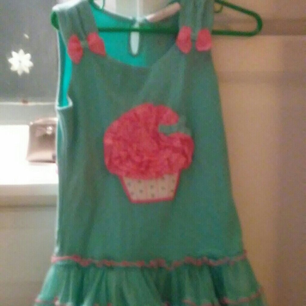 Adorable Girls Dress with Tulle Skirt