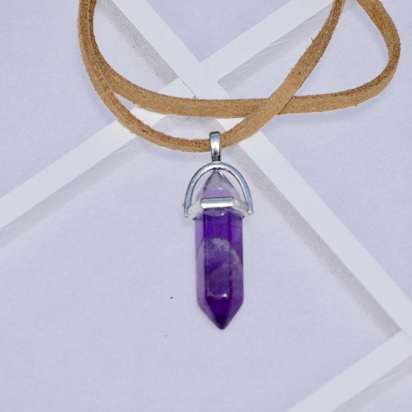 Amethyst Crystal Bracelet 💜 - Picture 2 of 2