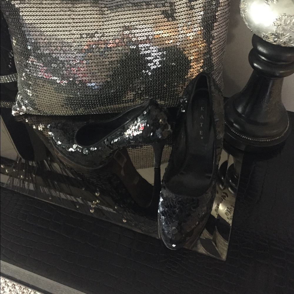 Made in Italy vero cuoio size 40. 5 inch heel