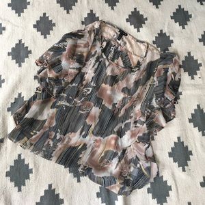 Romantic Floral Blouse