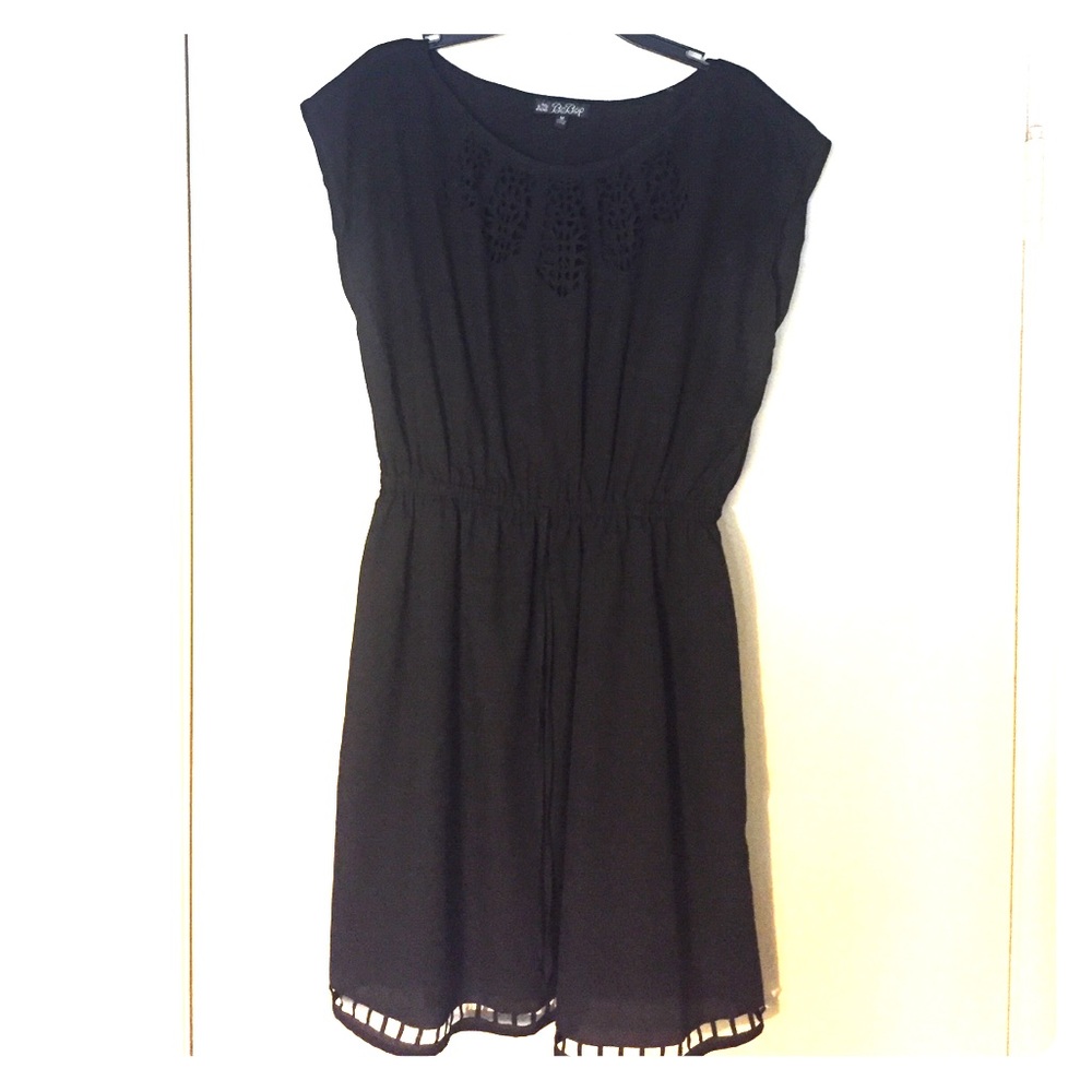 Black Dress with Cutouts