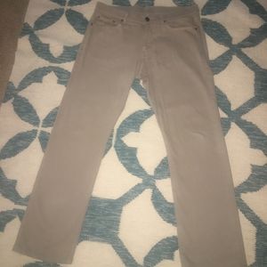 DL1961 TAN DENIM TROUSER