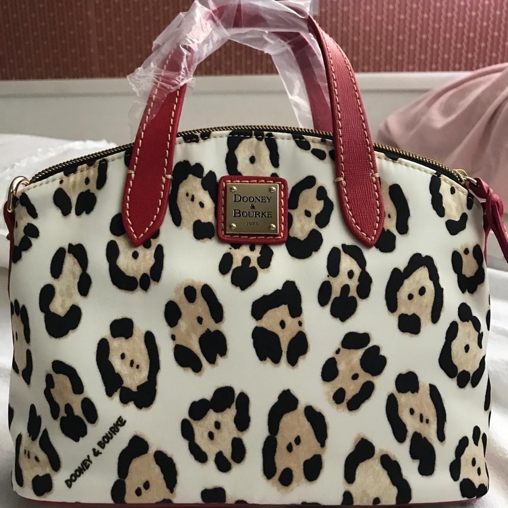 Dooney & Bourke Ruby and Leopard.BNWT.  Never used