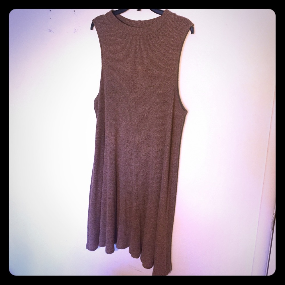 Tan Tank Dress