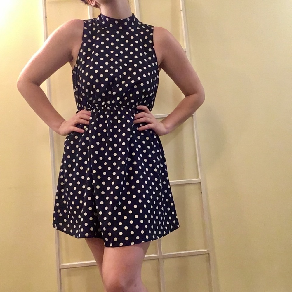 Polka Dot mini dress