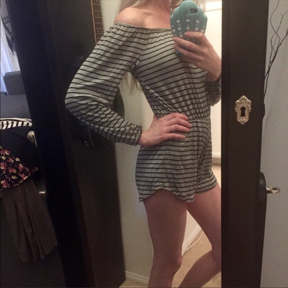 Off The Shoulder Romper