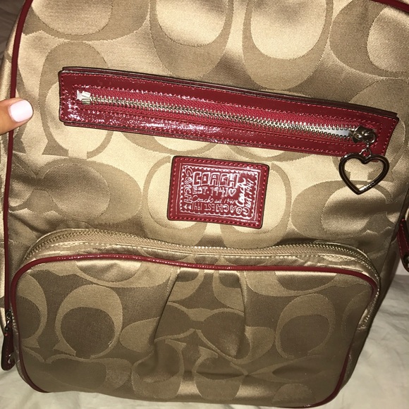 Coach Poppy Backpack-- Never Used