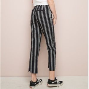 Brandy Melville black and grey Tilden pants