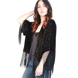 Kite and Butterfly Short Kimono