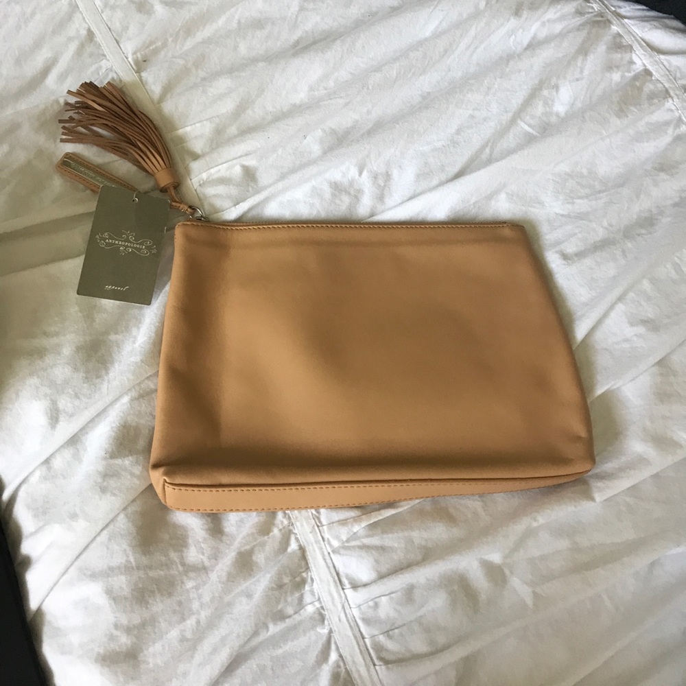 Loeffler Randall Tassel Pouch- Neutral