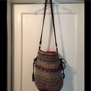 Multicolored Hobo Bag