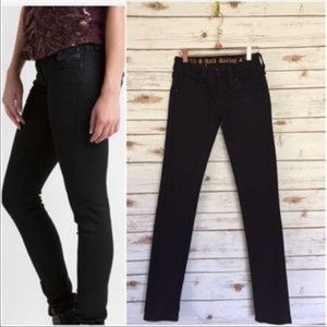 Rock revival black straight leg jeans
