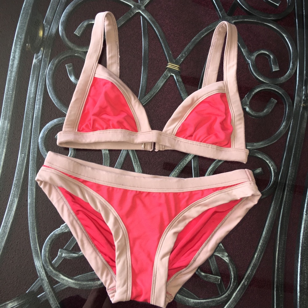 Red & Tan RACHEL PALLY Bikini