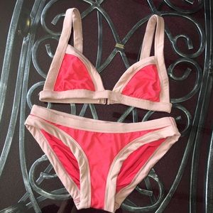 Red & Tan RACHEL PALLY Bikini