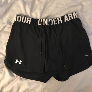 Under armor black shorts
