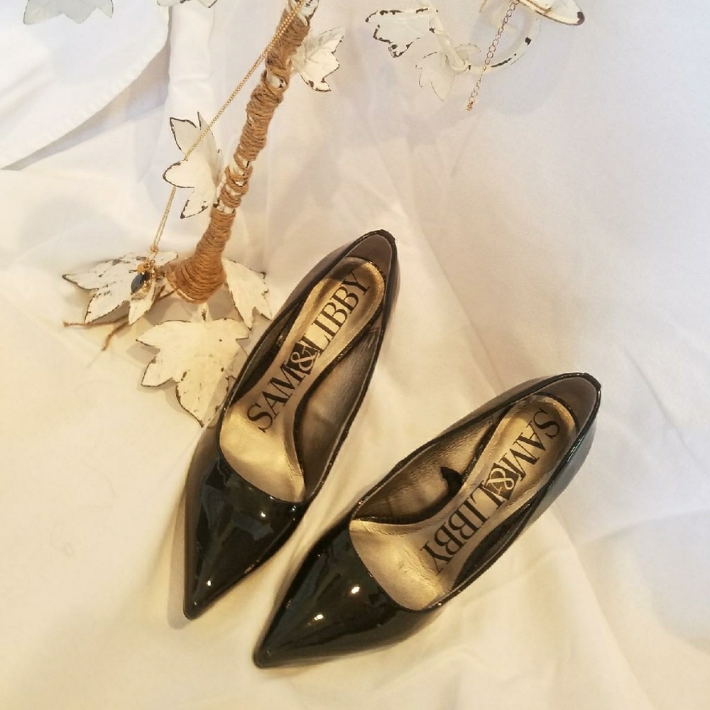 Sam & Libby Black Heels