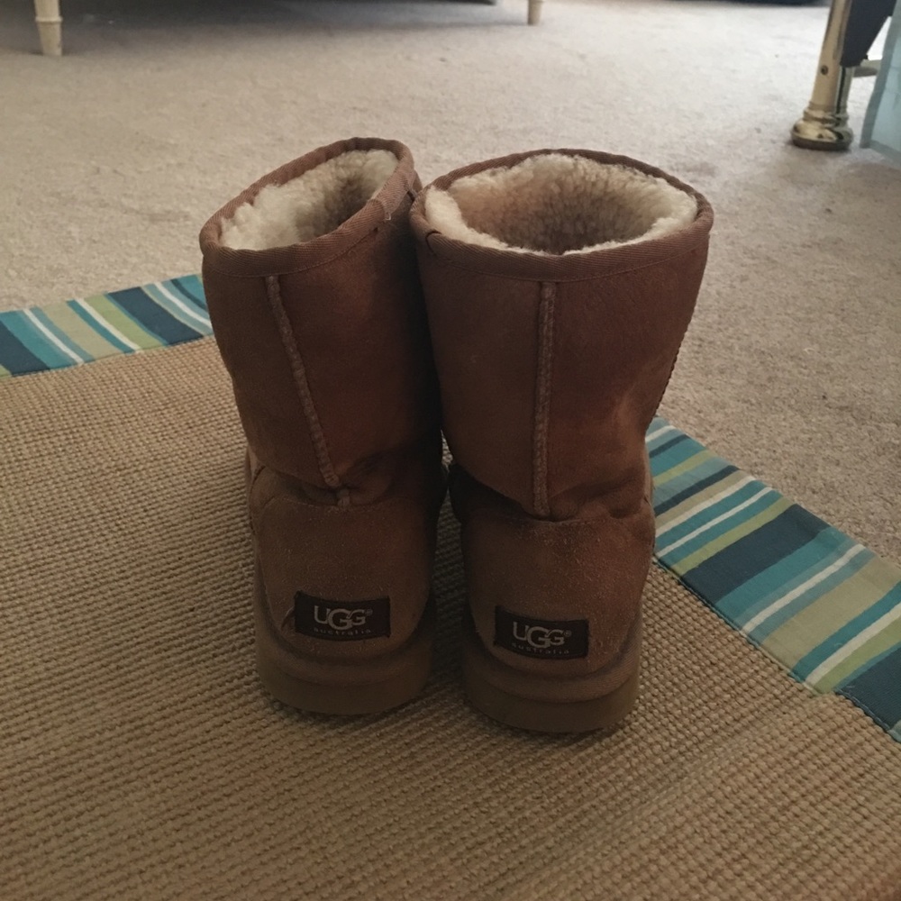 Tan Ugg boots!