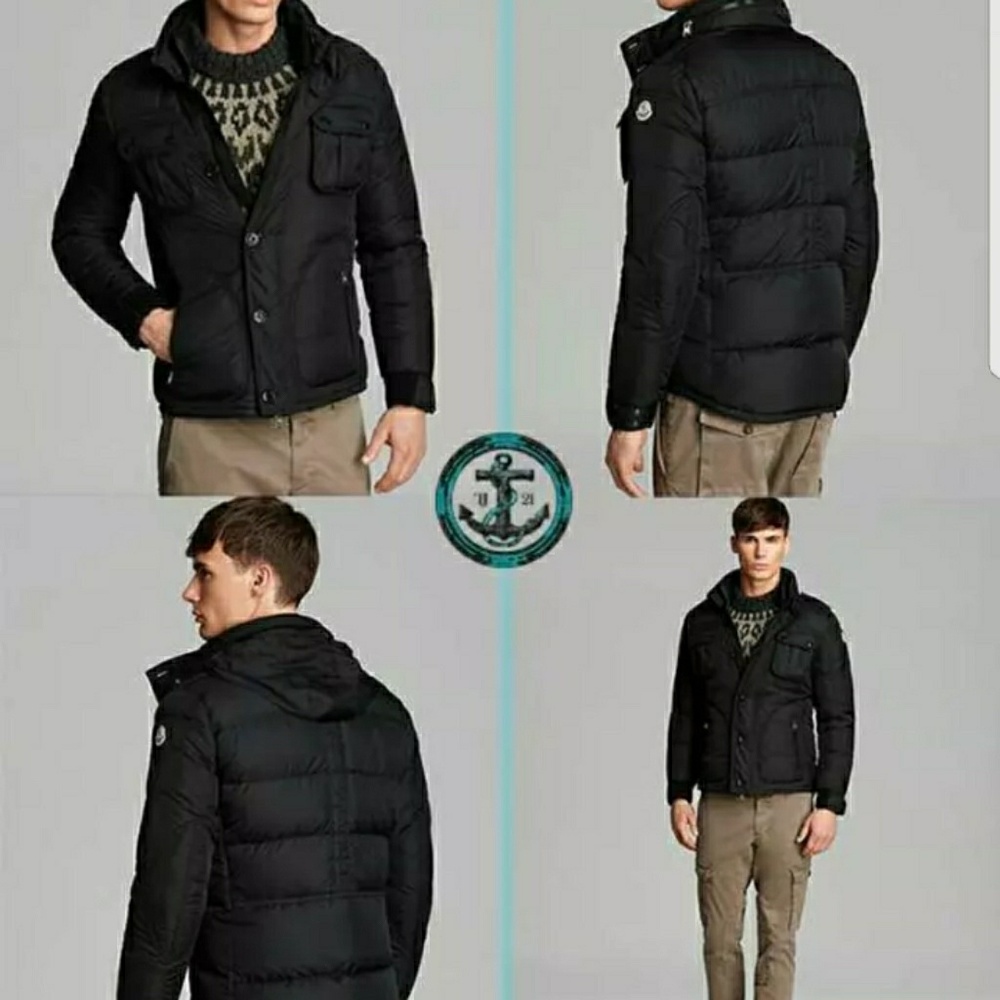 Moncler - Tours Military Shirt Jacket in Black for