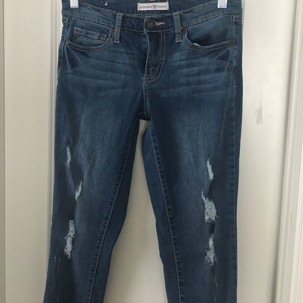 Altar'd State destroyed jeans
