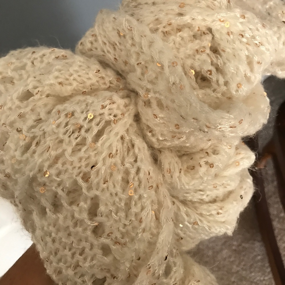 Sparkly infinity scarf