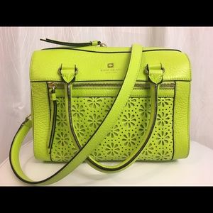 Kate Spade Perri Lane Delaney Leather Satchel