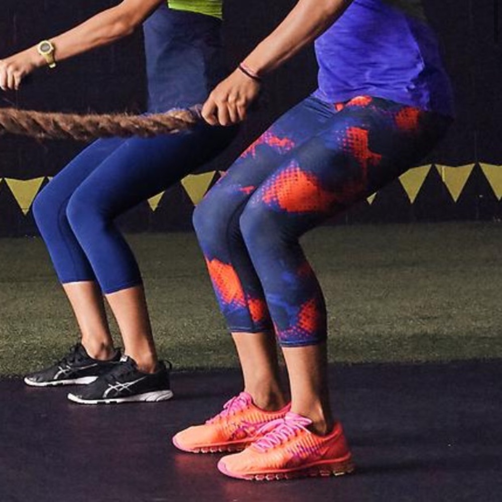 Athleta Electro sonar Capri size small