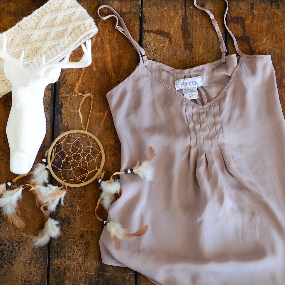 Beautiful mauve cami tank