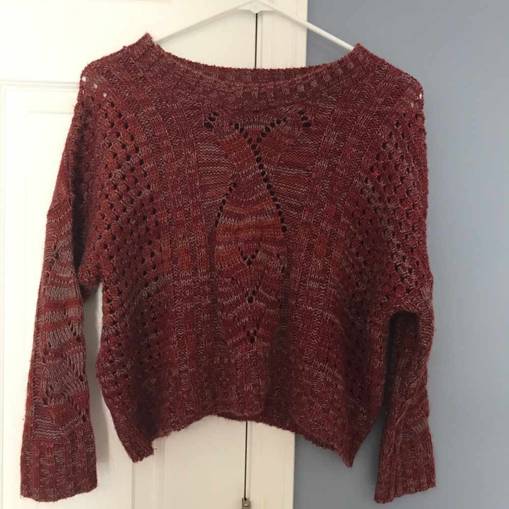 Full tilt crop sweater