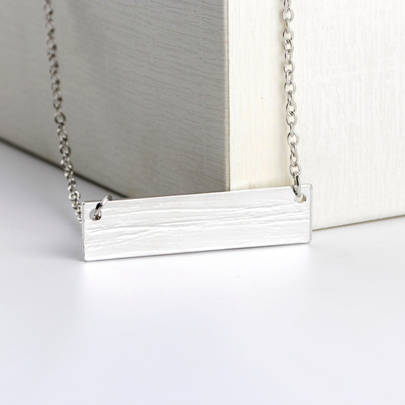 Jewelry Mama Bear Necklace Silver Bar Poshmark