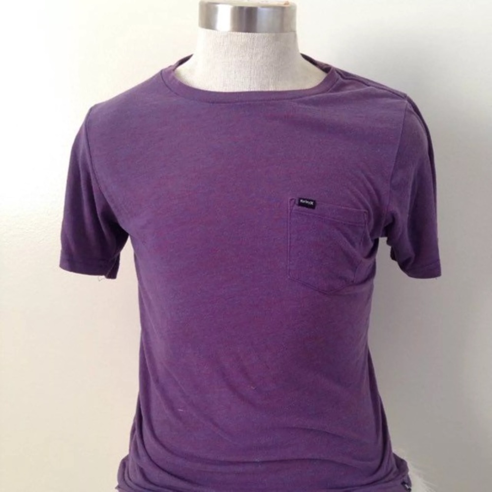 Multicolored Hurley pocket tee
