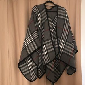 LAVA ACCESSORIES - PLAID SHAW WRAP