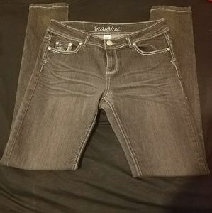 Women's grey skinny jeans medium