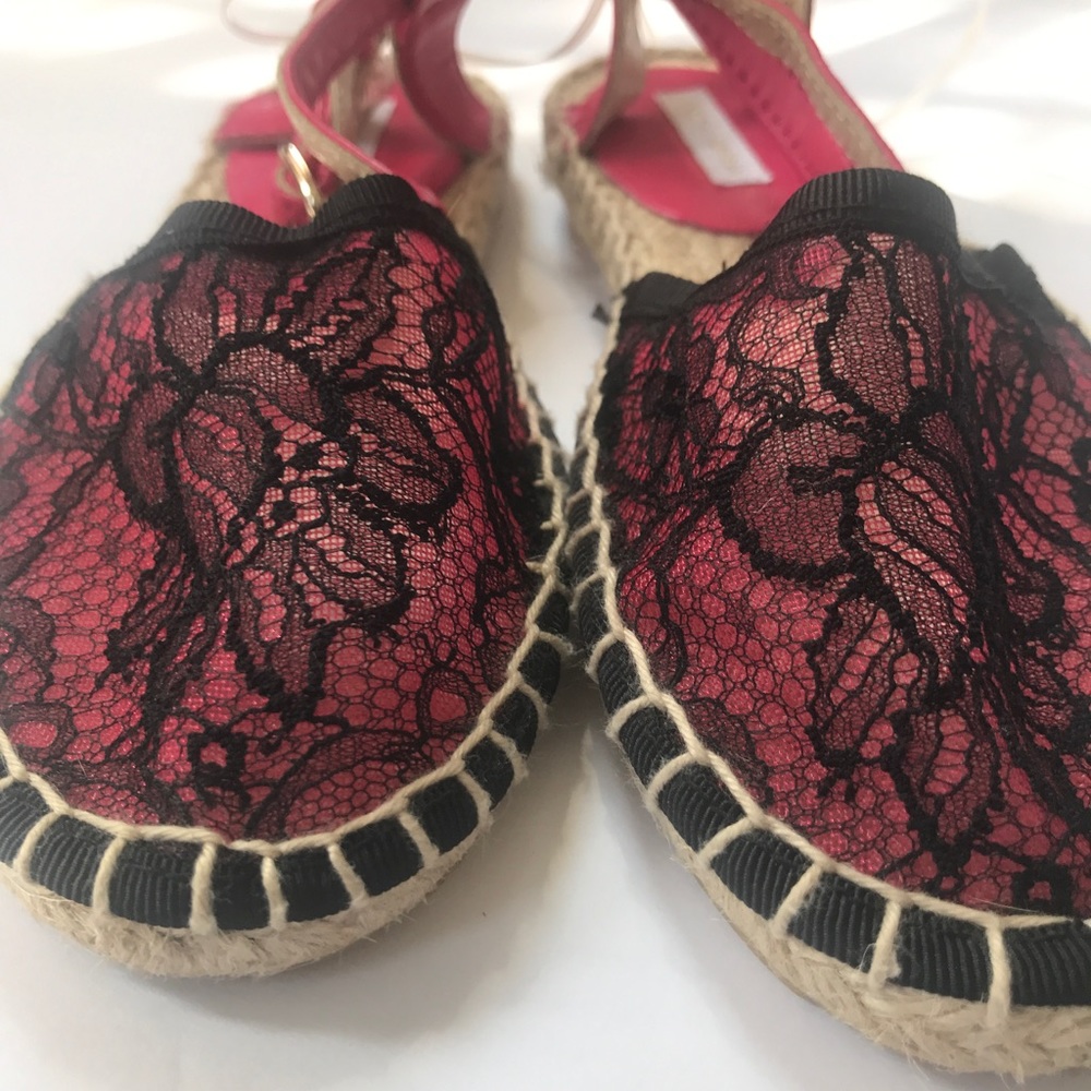 Dolce and gabbana girls sandals 13 pink lace - Picture 2 of 7