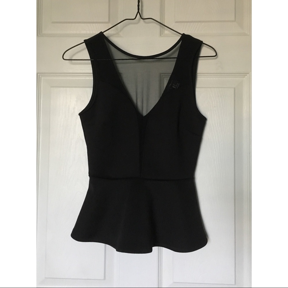 Black Peplum