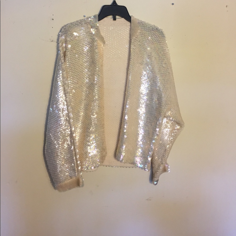 Iridescent Shimmering Cardigan