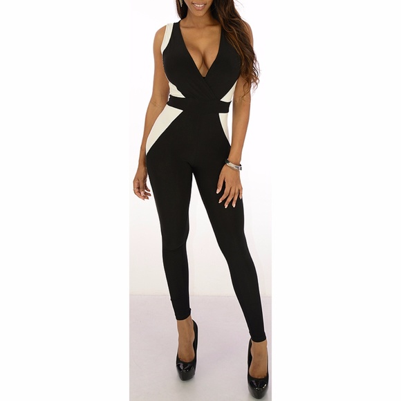 tight jumpsuit outfit