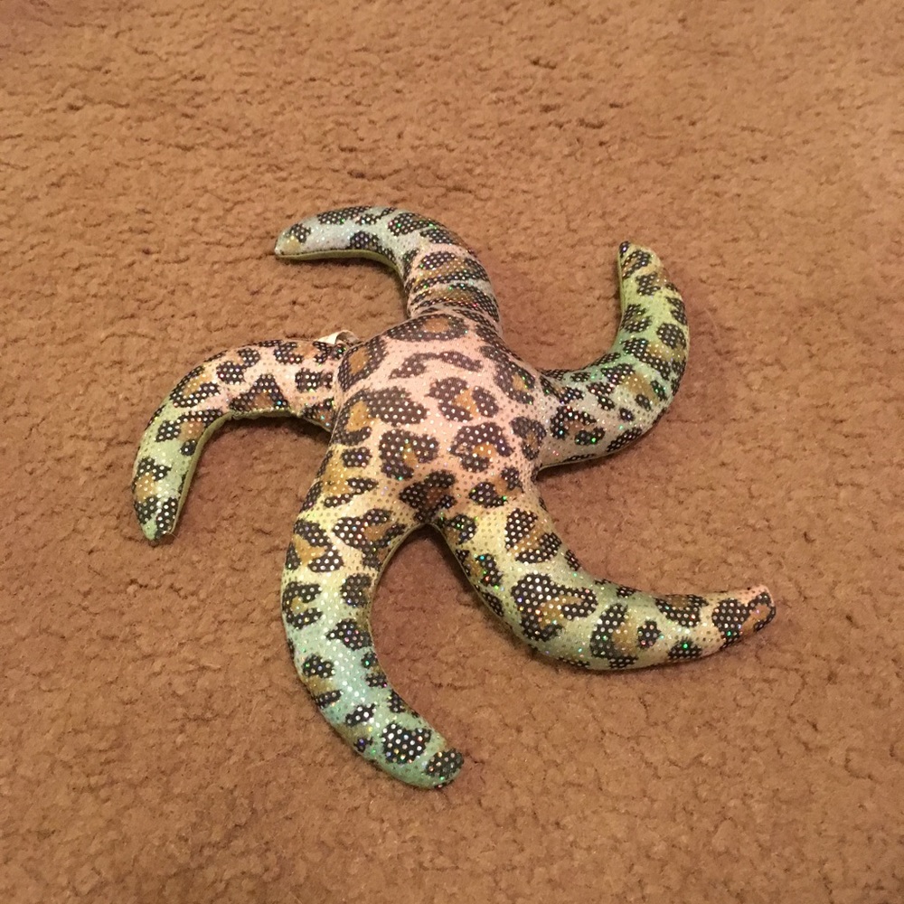 Multicolored leopard starfish