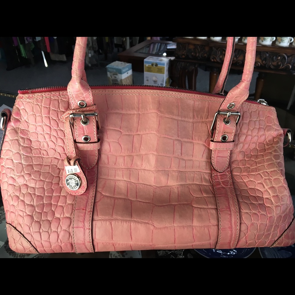 Dooney & Bourke Pink Alligator Bag