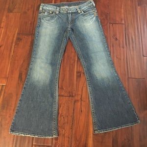 Vintage silver jeans