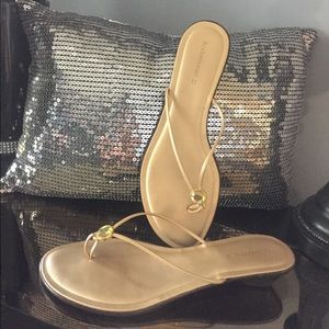 Gold Liz Claiborne sandals