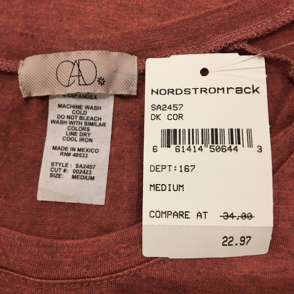 Nordstrom Rack Slitted Tank - Picture 4 of 4