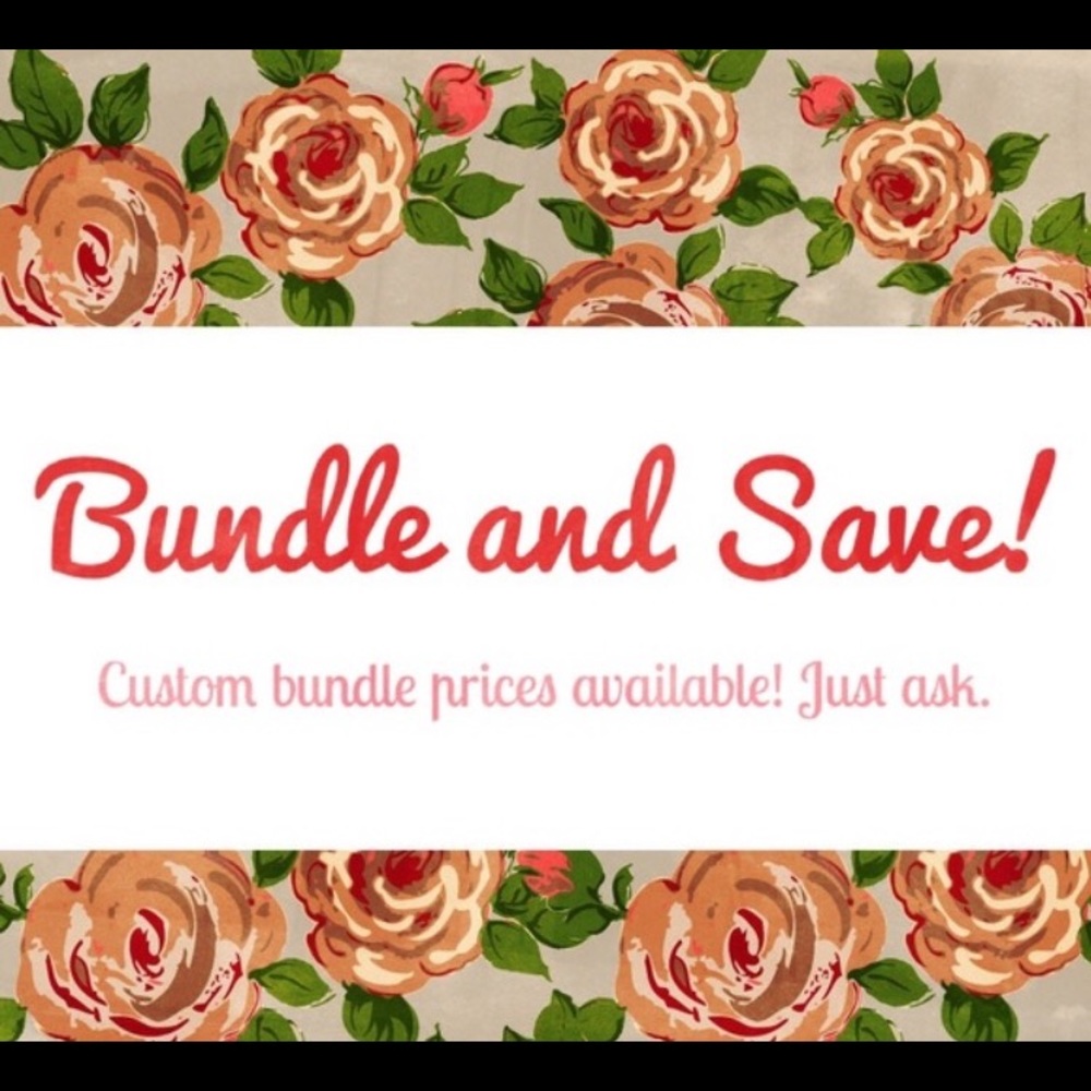 3 for 21 all Tops!! Or 5% off any 3 items bundled