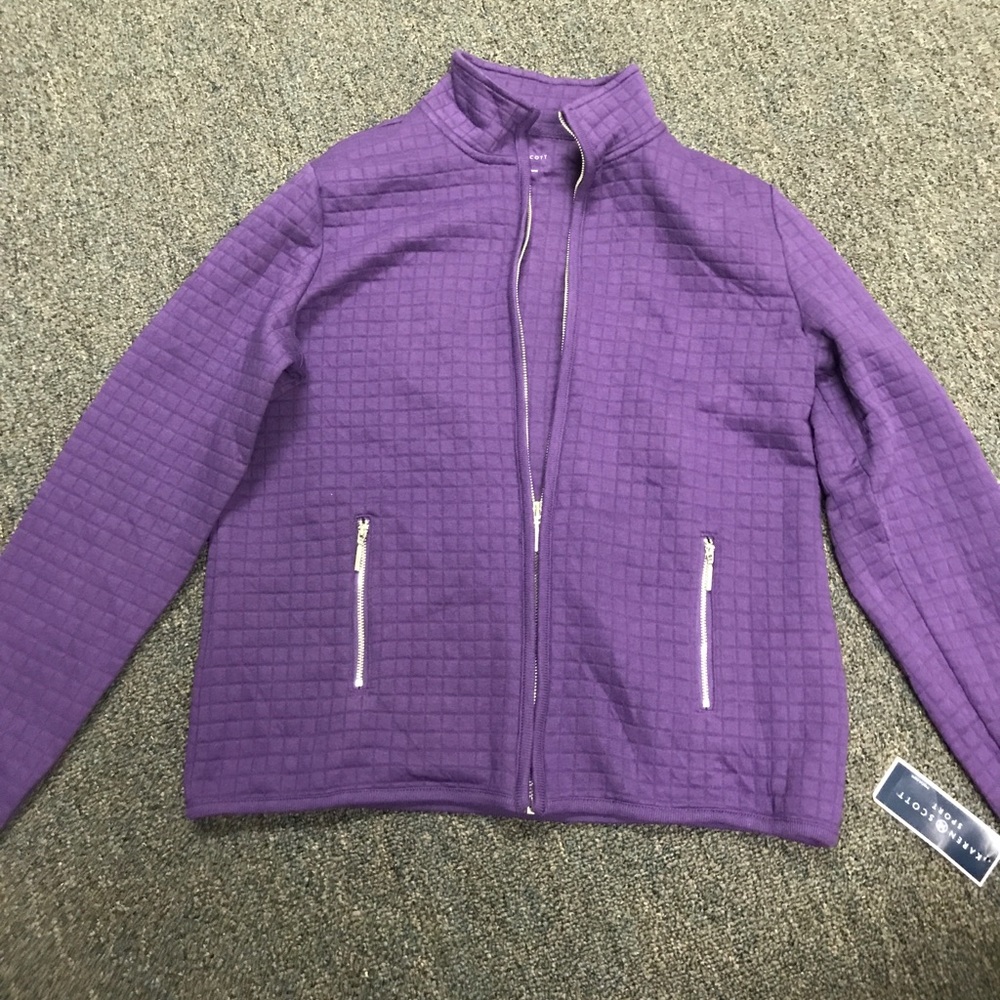 Purple Full Zip Jacket
